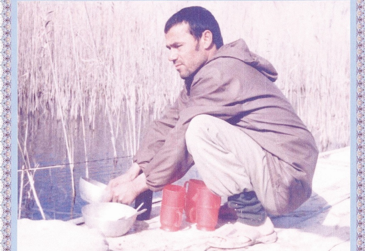 شهید حسن اکبری در جبهه جنوب