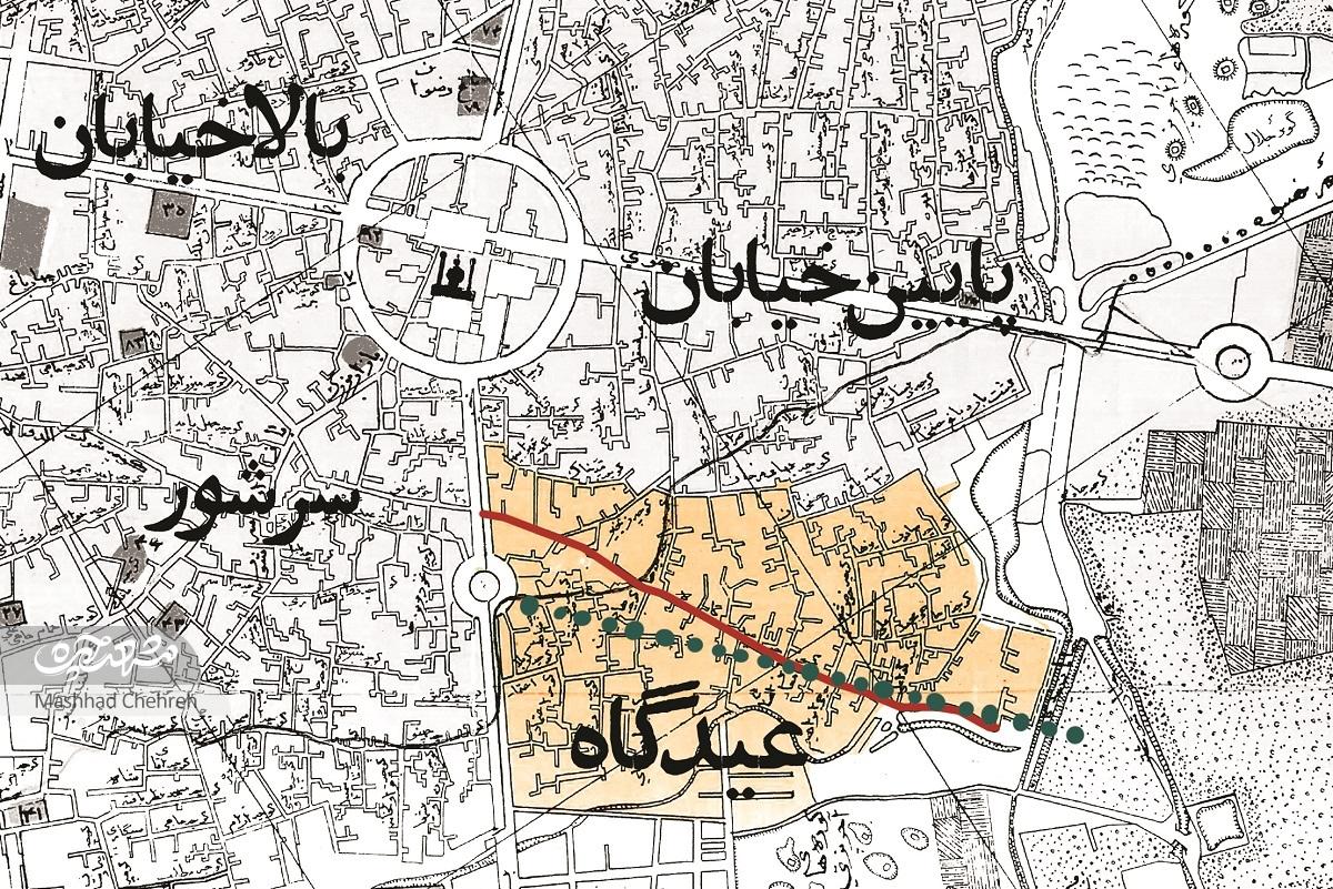 چرخی در دیروز و امـروز ِمحـلّه عیــدگاه