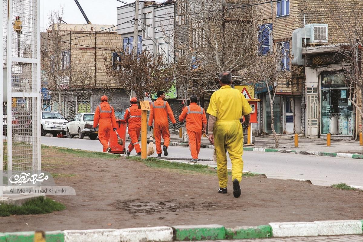 پاکبانان منطقه ۴ یک صدا می‌گویند: «ما مرد کاریم»