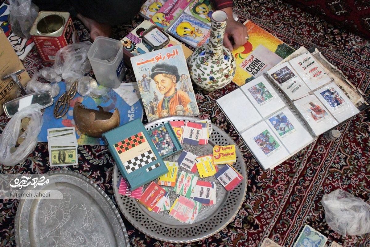 کلکسیون خاطرات در خرازی محله انصار کلکسیون خاطرات در خرازی محله انصار