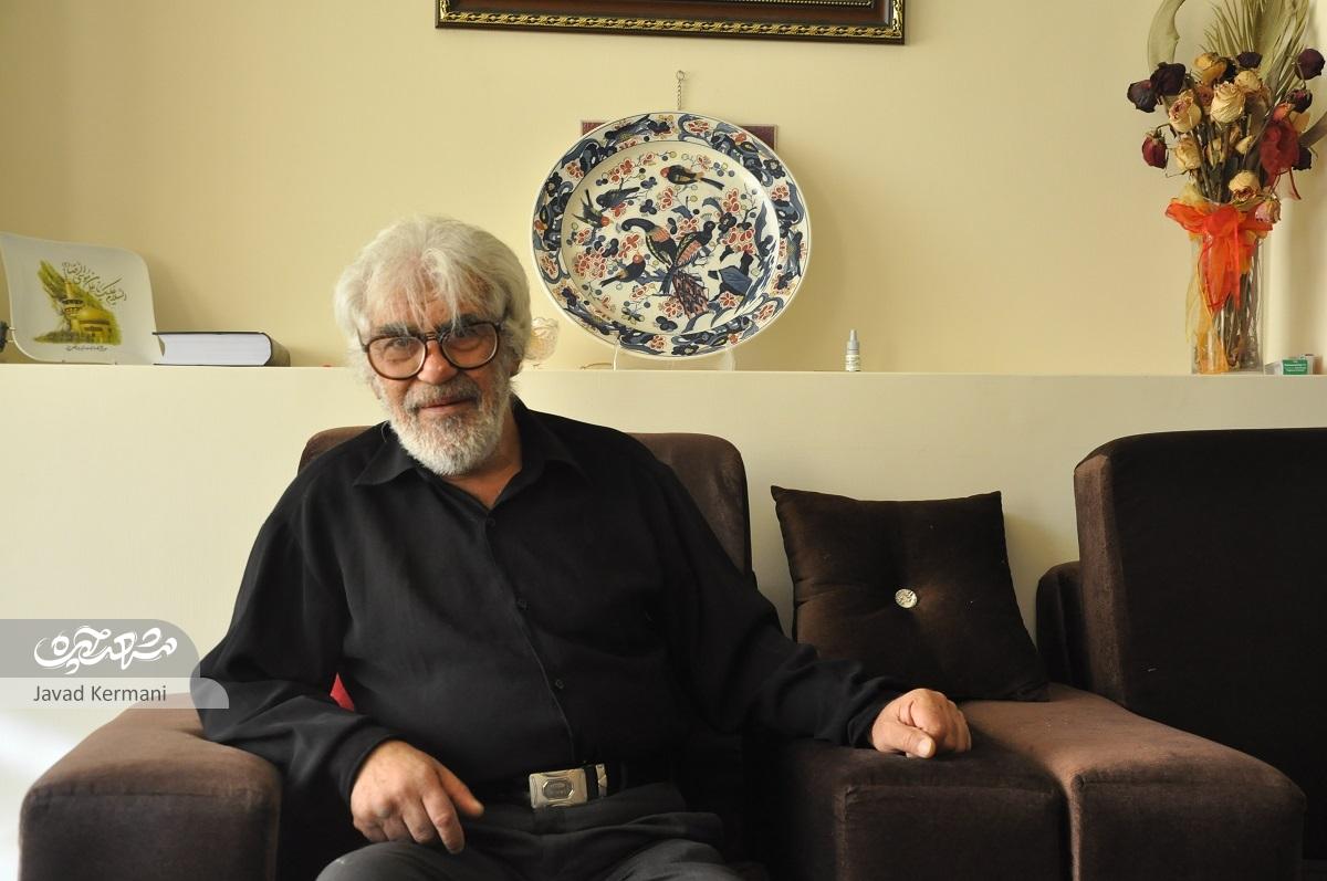 استاد نعمتا... نیکویی، سازنده بزرگترین معرق جهان است استاد نعمتا... نیکویی، سازنده بزرگترین معرق جهان است