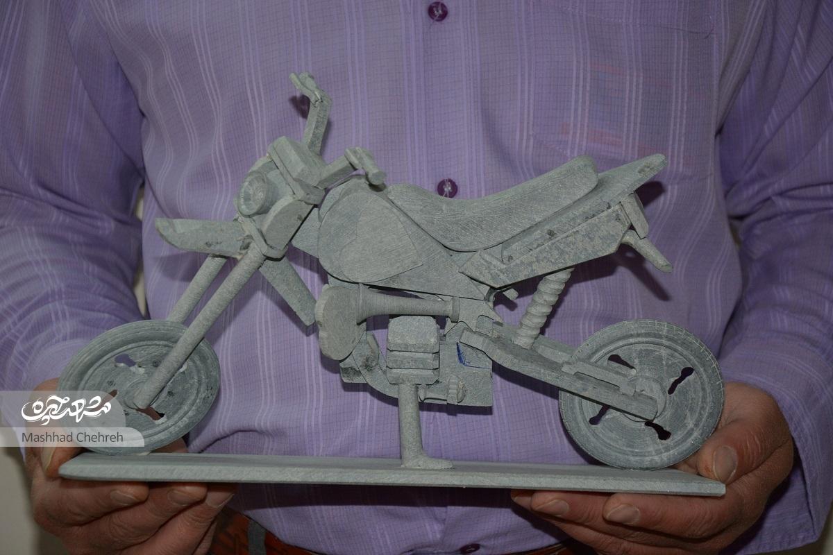 هنر حسین اصغری «حجاری سنتی» است هنر حسین اصغری «حجاری سنتی» است