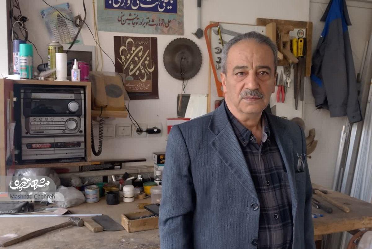 معبری قدیمی در مسیر تغییر محله حسینباشی معبری قدیمی در مسیر تغییر محله حسینباشی