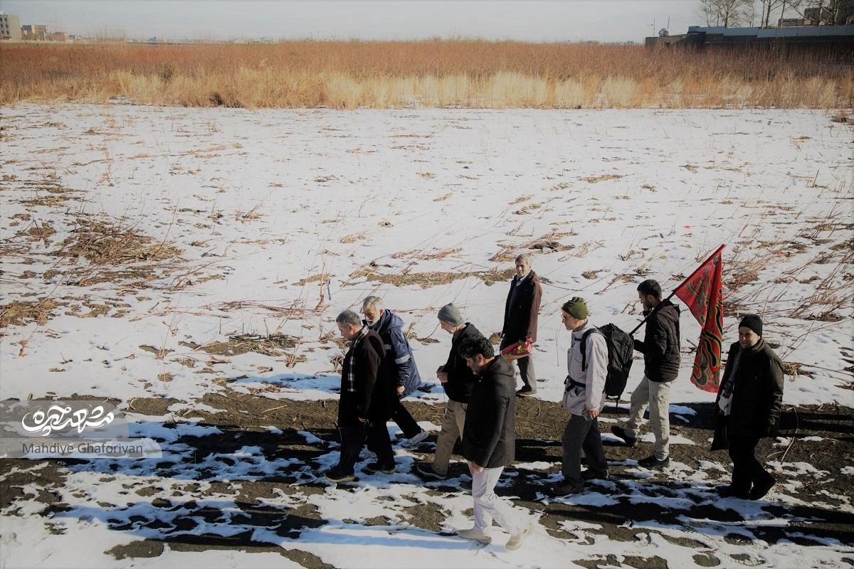 زیارت با پای پیاده تا کربلا