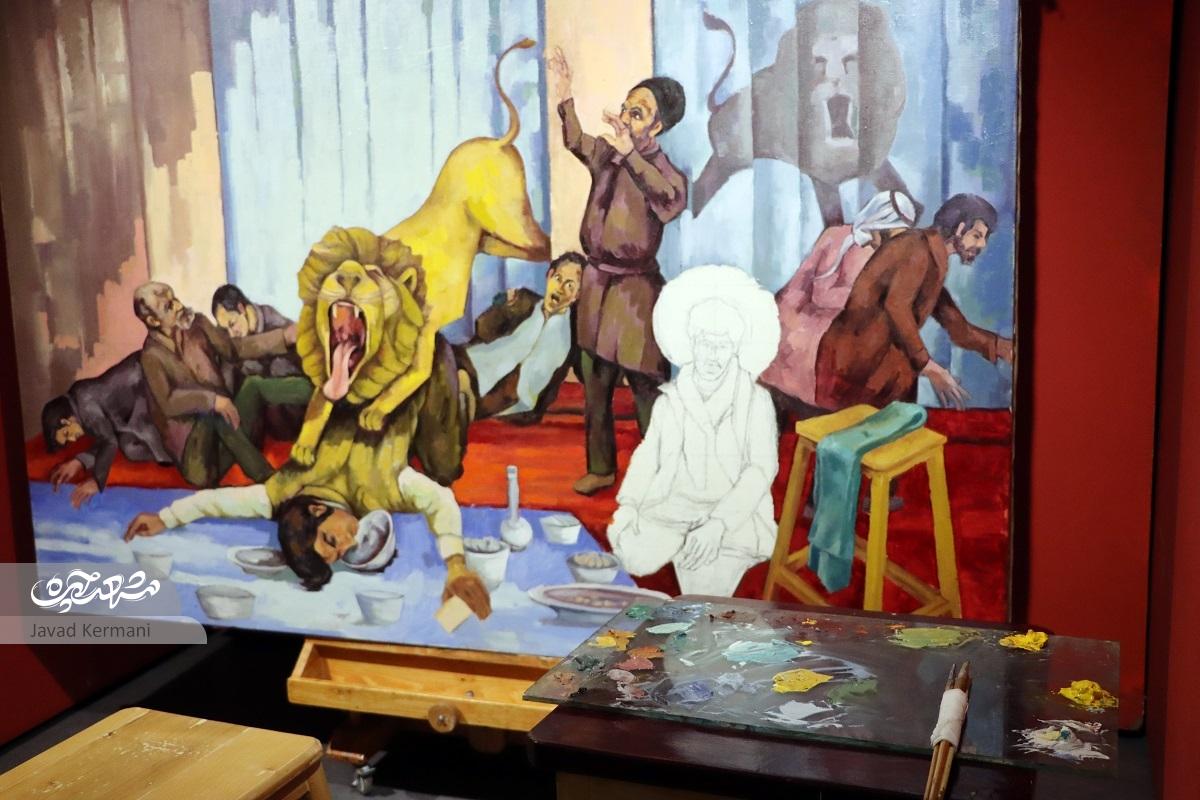 نمایشگاه نقاشی استاد احمد تولایی در «هفتادو هشت سالگی» نمایشگاه نقاشی استاد احمد تولایی در «هفتادو هشت سالگی»