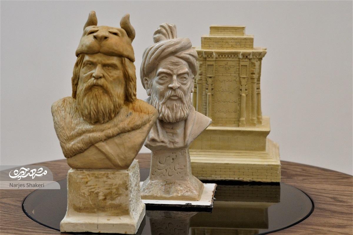 نوآوریهایی سیدیوسف نامورطباطبایی در مواد مجسمهسازی نوآوریهایی سیدیوسف نامورطباطبایی در مواد مجسمهسازی