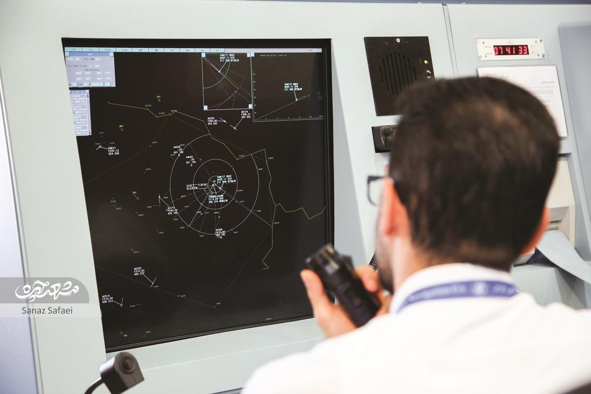 نگهبانان آسمان در برج مراقبت پرواز فرودگاه بین المللی مشهد