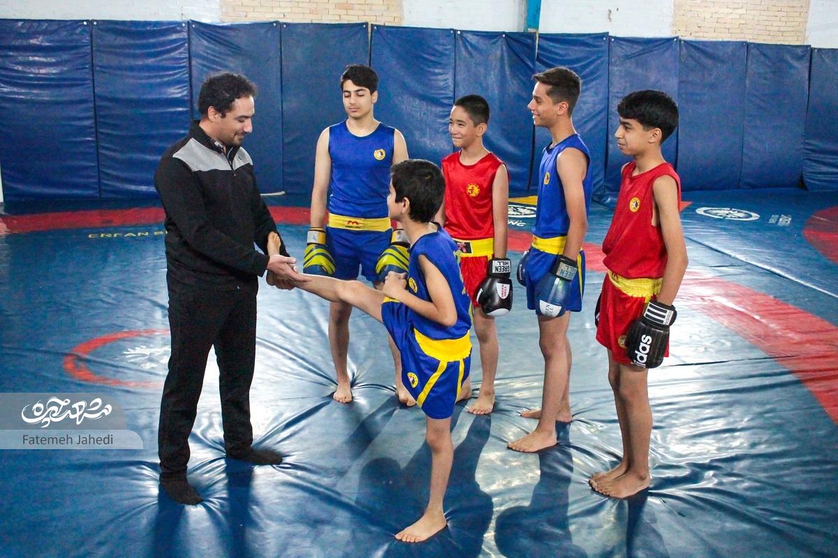 قهرمانی نوجوان شهرک شهیدرجایی با تکیه بر اراده قهرمانی نوجوان شهرک شهیدرجایی با تکیه بر اراده