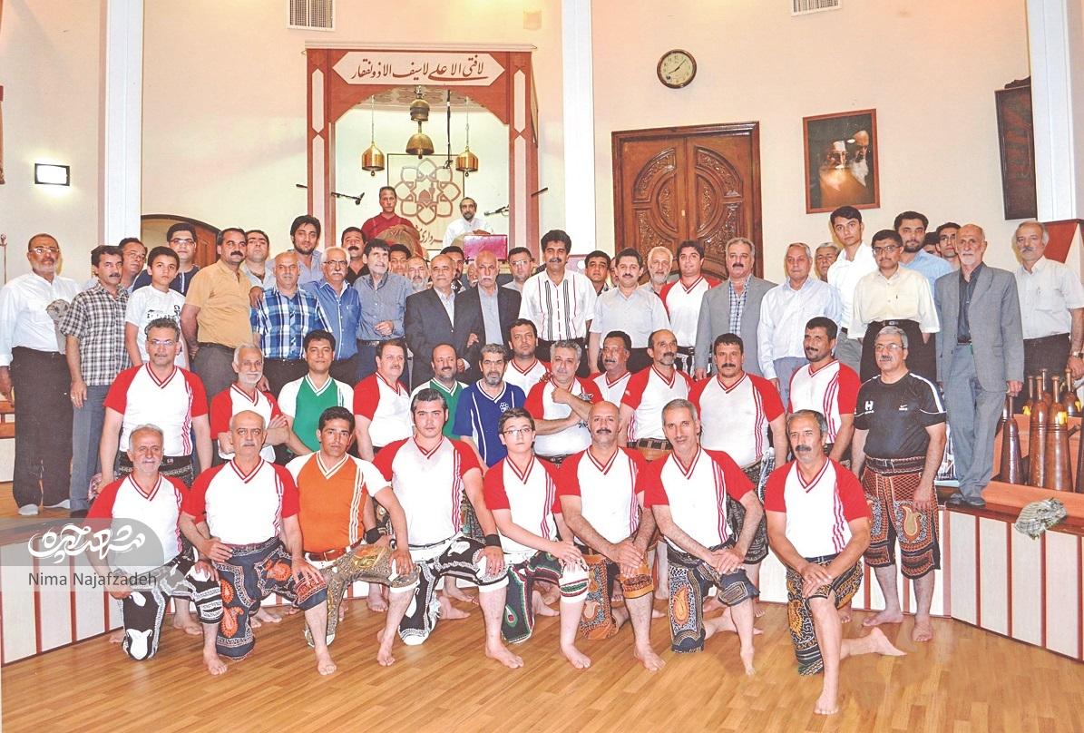 رسم رخصت در گود «وحدت» مشهد