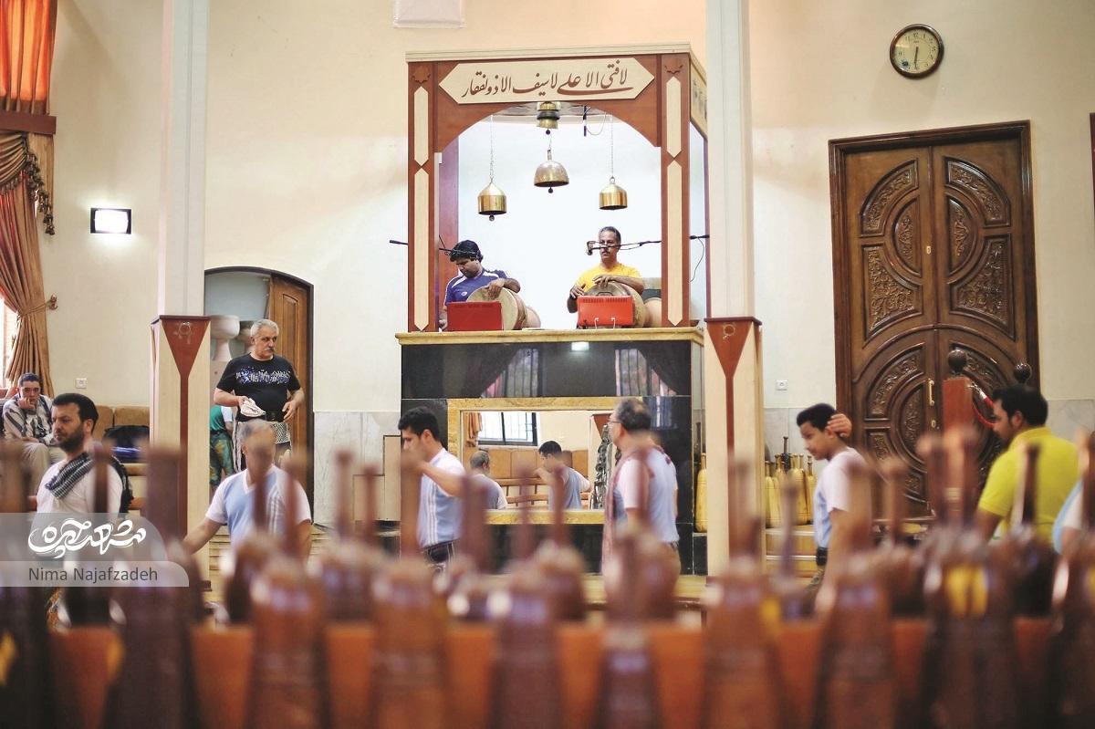 رسم رخصت در گود «وحدت» مشهد