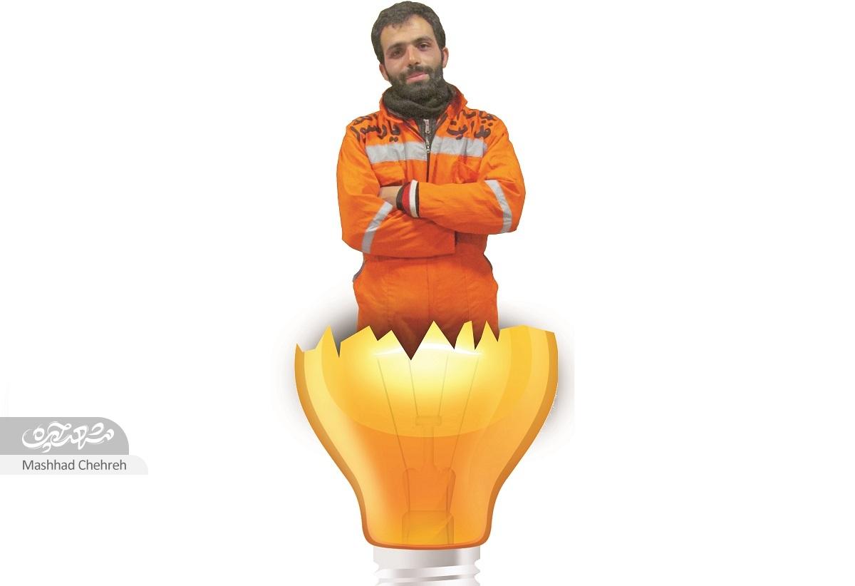 رفتگر محله طبرسی‌شمالی ایده‌پرداز جشنواره «ایده‌های برتر در مقوله پیشگیری از آسیب‌های مواد مخدر» است