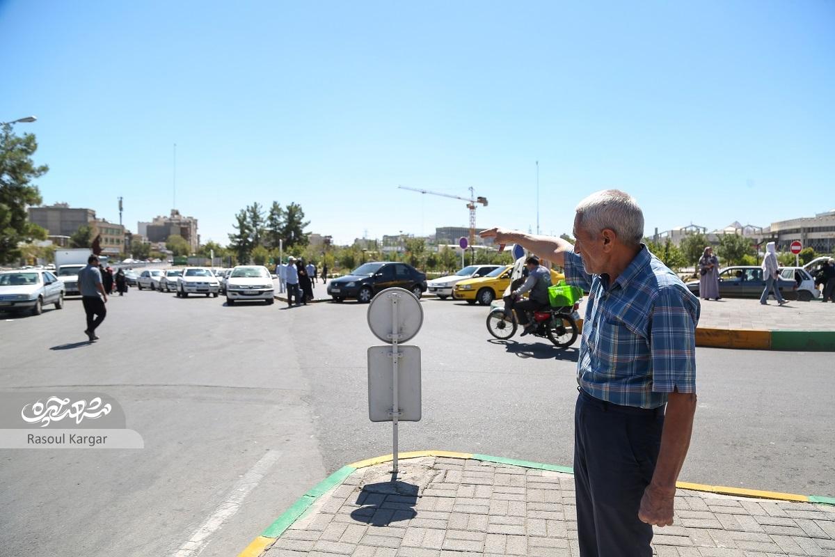 نوروز و صف طولانی گرمابه صحرا در محله امام‌خمینی(ره)