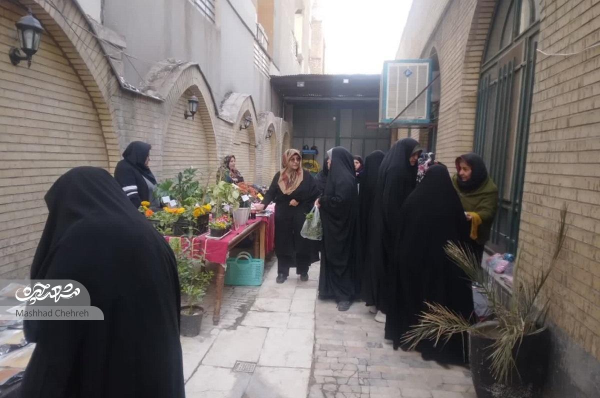 یک بازارچه خودمانی در مسجد امام حسن‌مجتبی(ع)