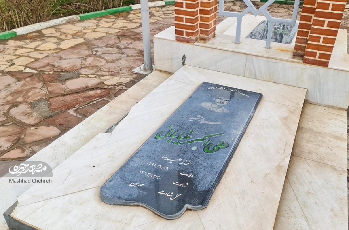 خیابان درکی در محله شهیدباهنر زنده به یاد شهدا