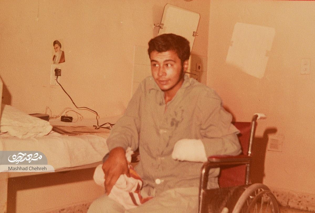 شهید محسن امیرکانیان که فارغ‌التحصیل دانشگاه جبهه شد