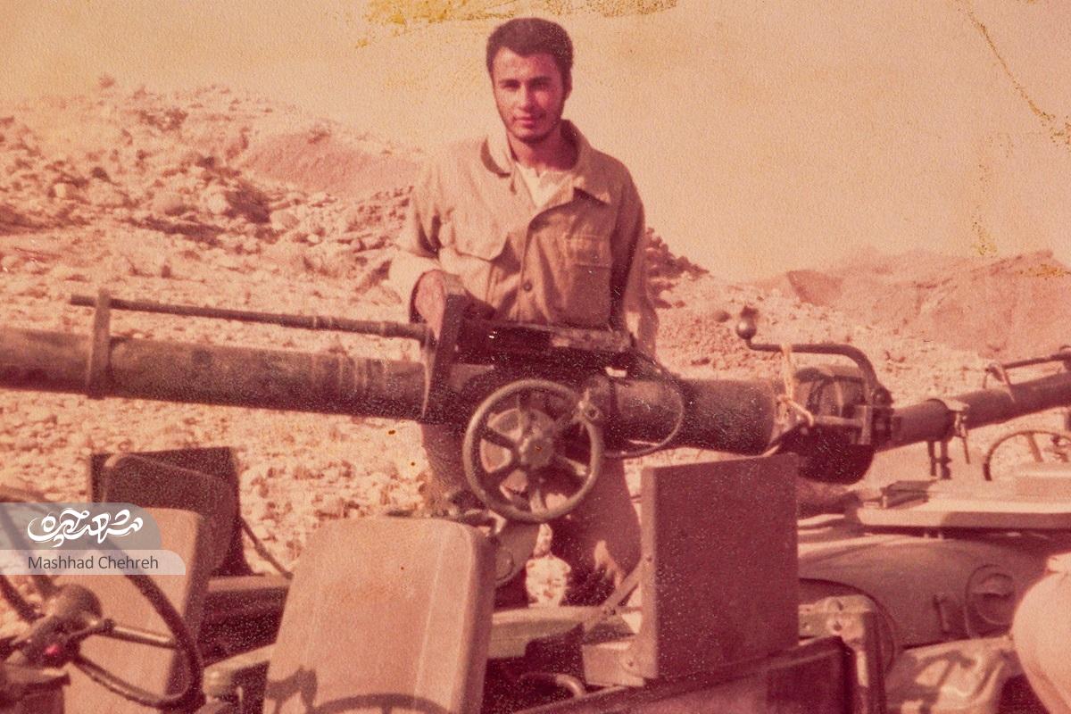 شهید محسن امیرکانیان که فارغ‌التحصیل دانشگاه جبهه شد