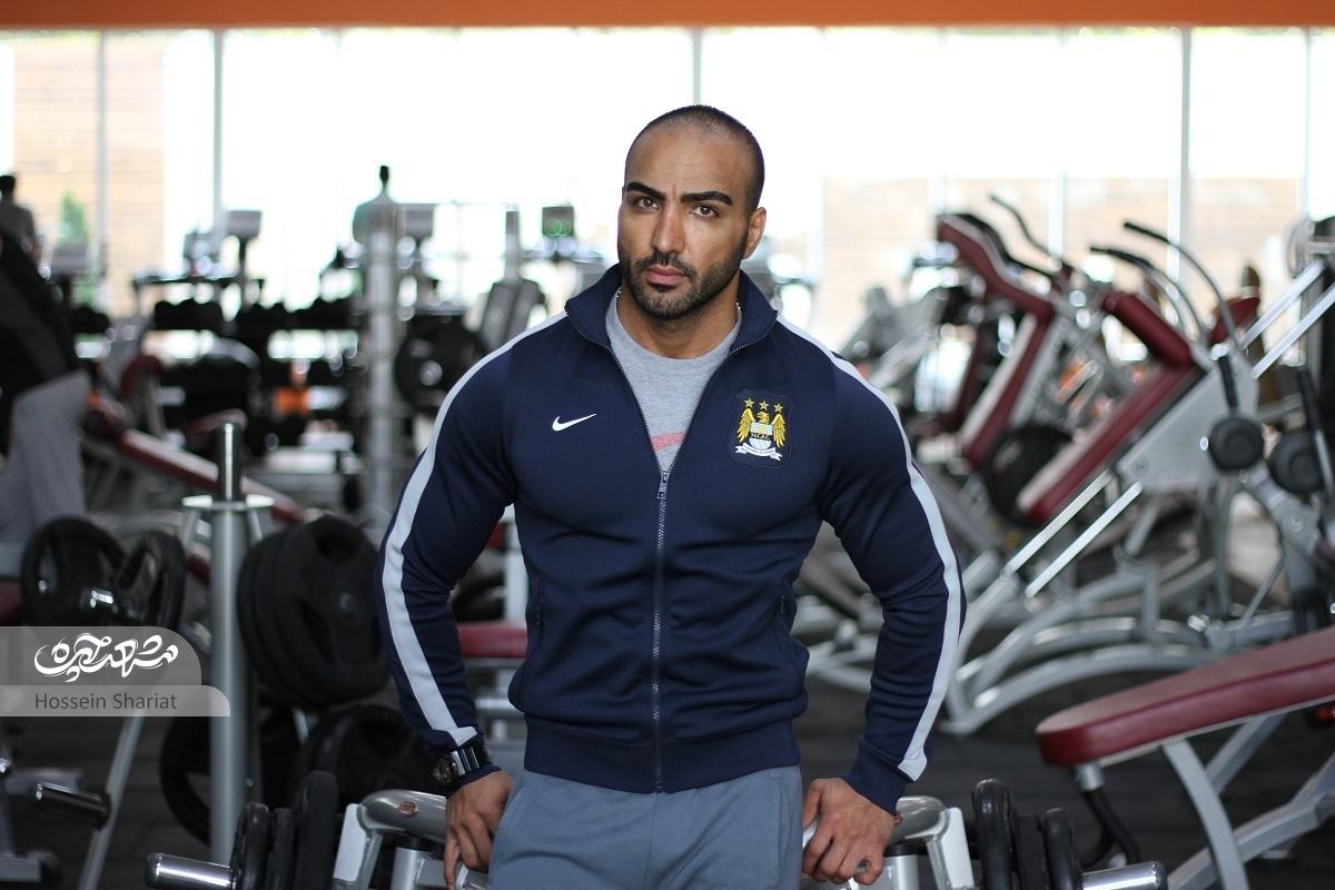 سیدمحمود مشکات قهرمان مسابقات پرورش اندام کشور است