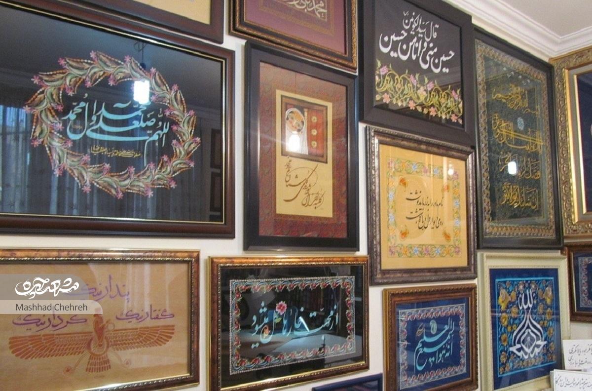 عبدالحسین مهدویمقدم ۵۰ سال سابقه در هنر گلدوزی دارد عبدالحسین مهدویمقدم ۵۰ سال سابقه در هنر گلدوزی دارد