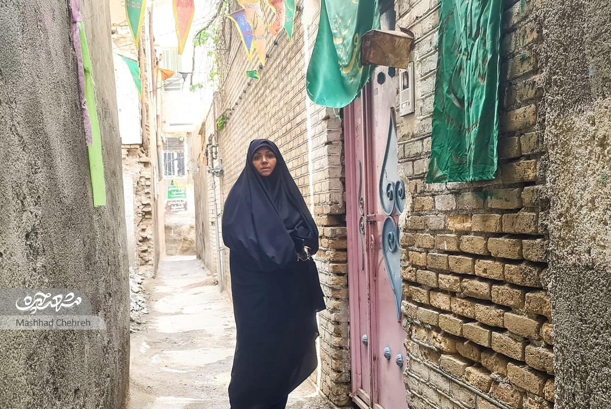 کوچه خمسه دیروز در سرشور امروز کوچه خمسه دیروز در سرشور امروز