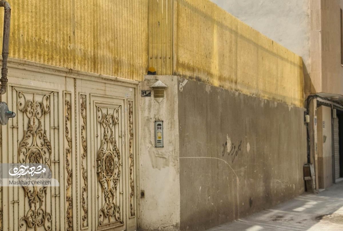 کوچه خمسه دیروز در سرشور امروز کوچه خمسه دیروز در سرشور امروز