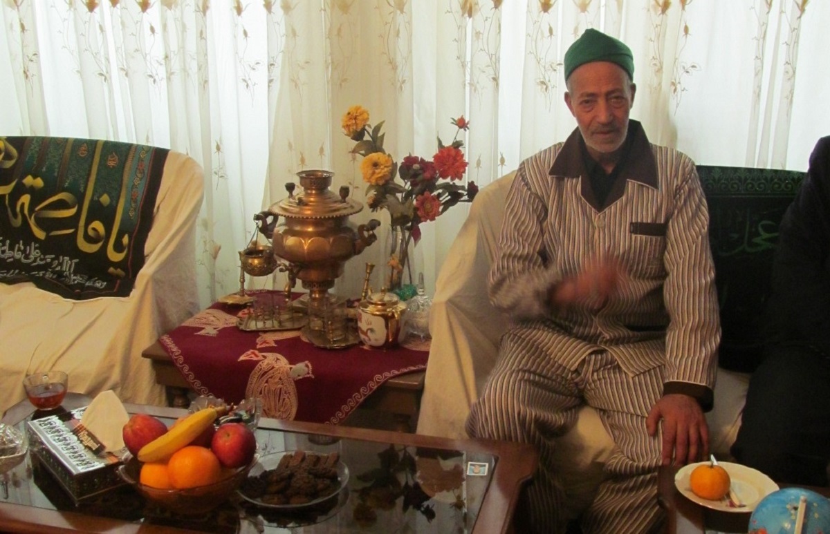 سیدمحمدعلی ضابطی ۴۵ سال است افتخار خادمی دارد