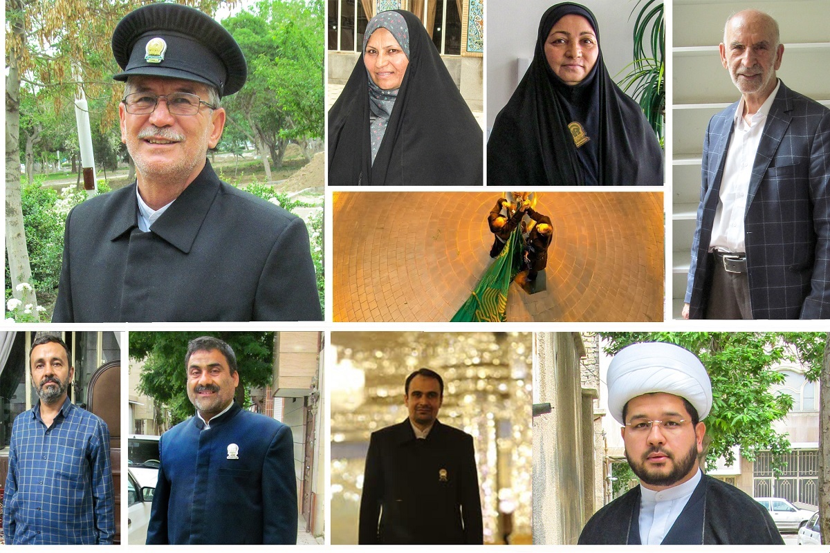 خادمان امامرضا(ع) از توفیق خدمت در حرمرضوی میگویند خادمان امامرضا(ع) از توفیق خدمت در حرمرضوی میگویند