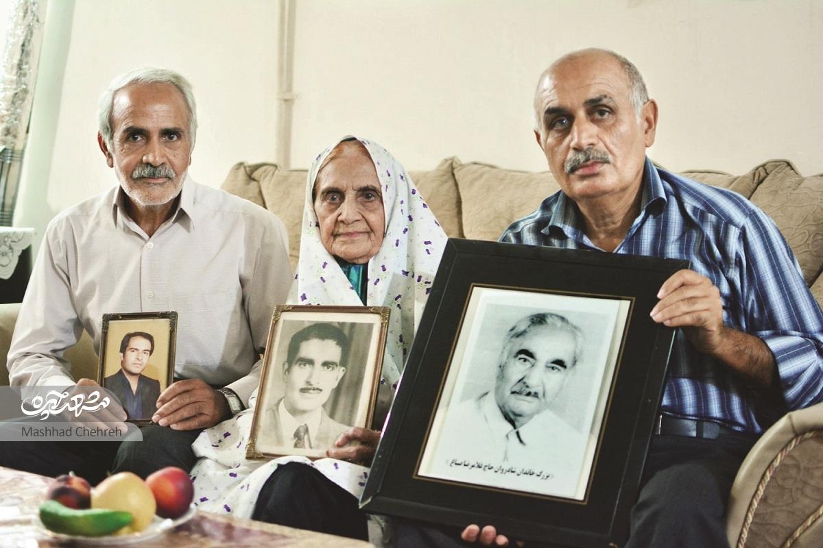 معصومه بیت‌الامانی مادری که متولد روز اول فروردین سال ۱۳۰۰ است