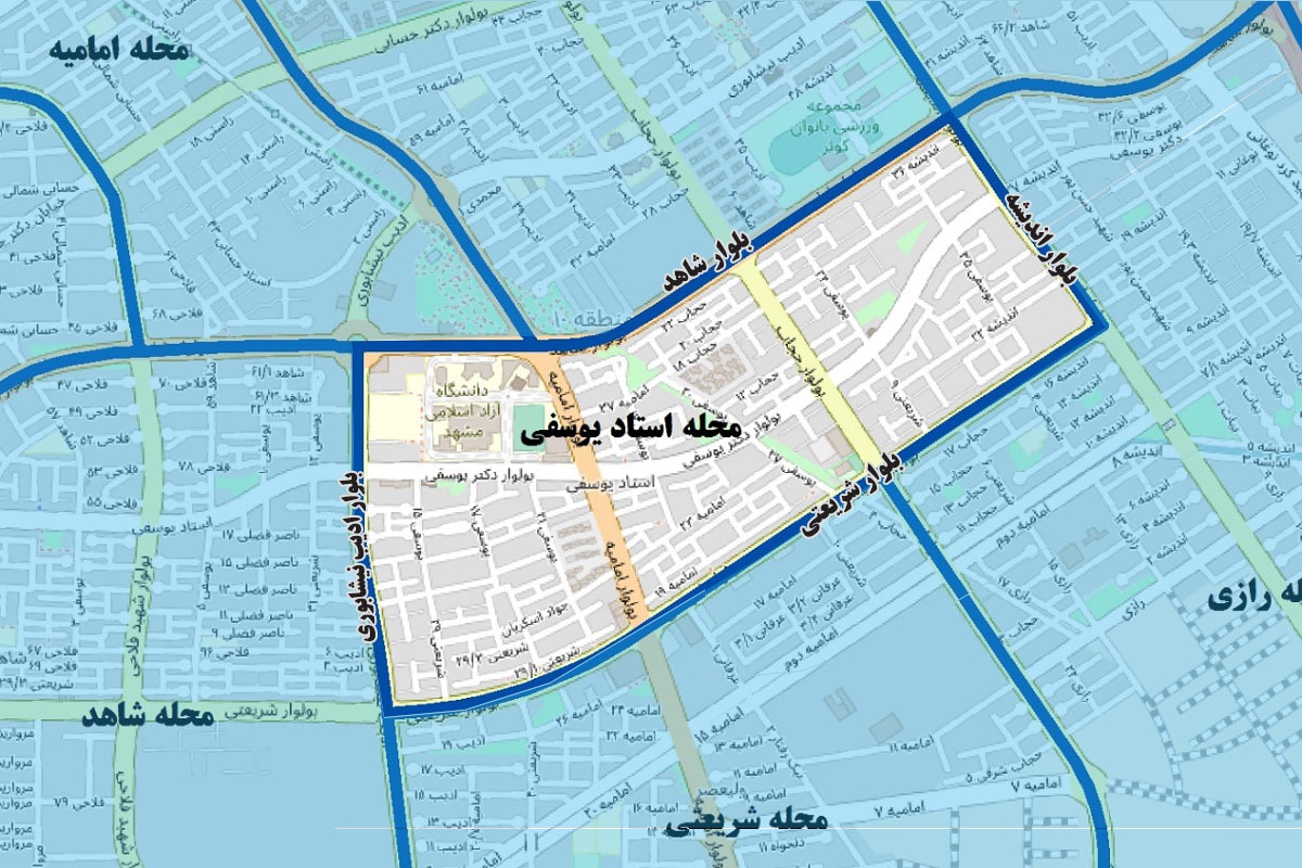 استاد یوسفی؛ فرهنگیترین محله قاسمآباد استاد یوسفی؛ فرهنگیترین محله قاسمآباد