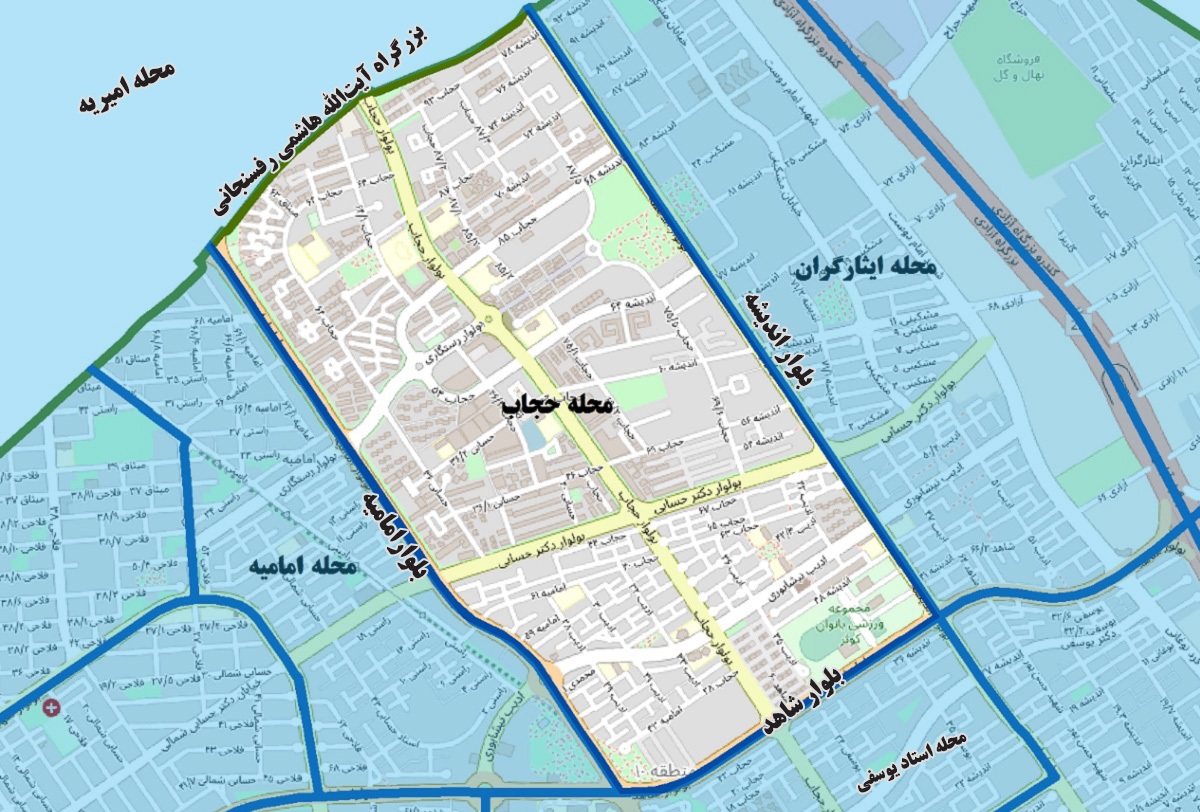 حجاب؛ محله پررفت‌وآمد قاسم‌آباد