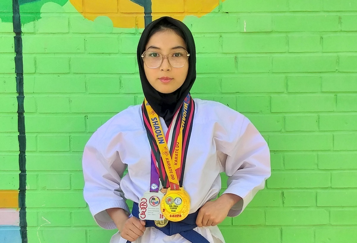 دختر کاراته‌کار راه تداوم کسب مدال را پیدا کرده است