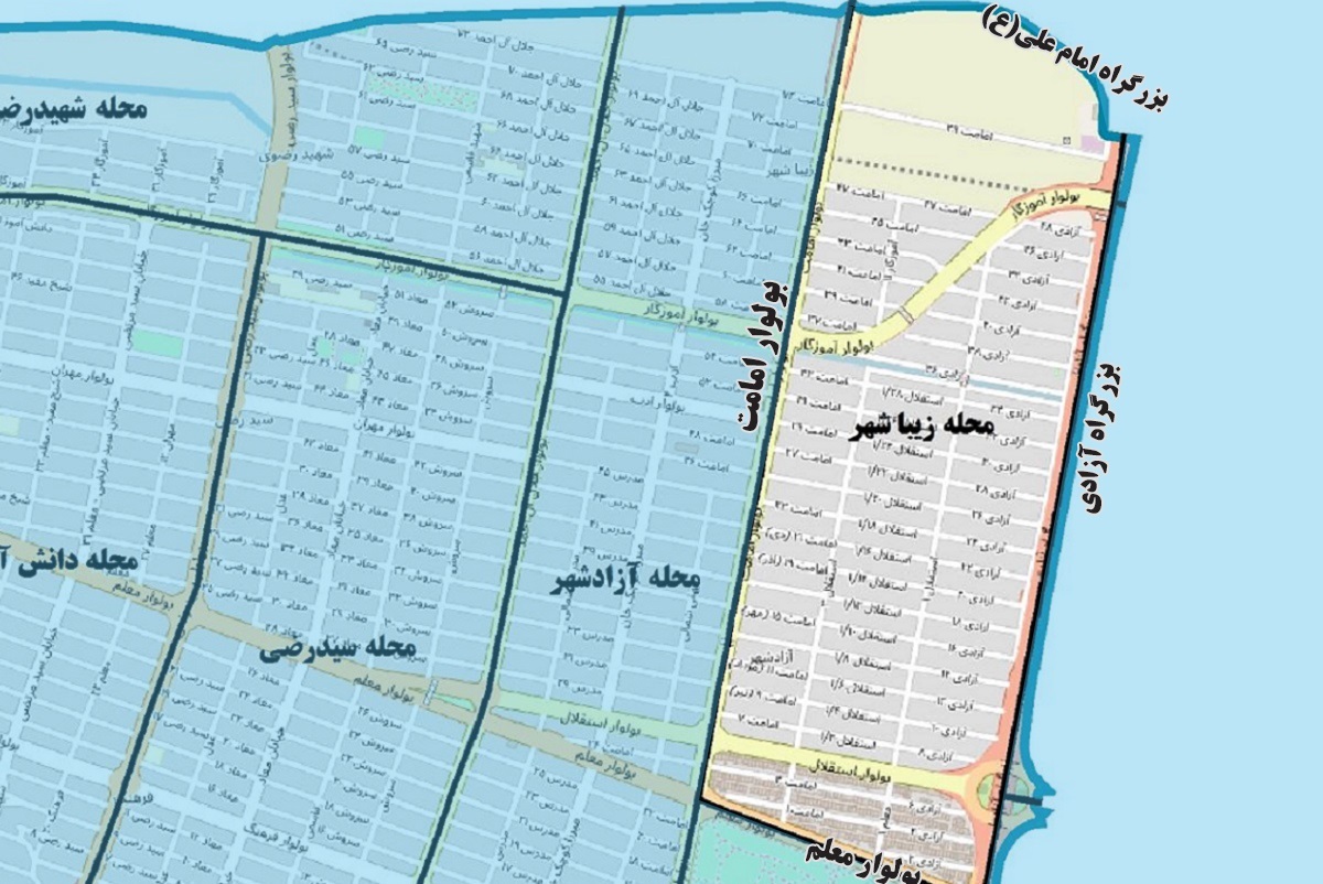 زیباشهر؛ محلهای زیبا در میان ۲ پارک زیباشهر؛ محلهای زیبا در میان ۲ پارک