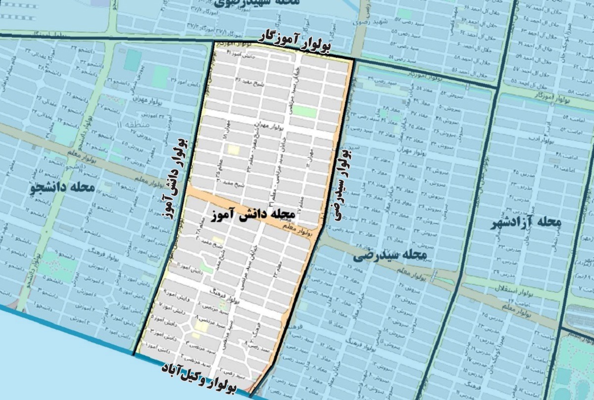 دانش‌آموز؛ خیابانی قدیمی که از سال ۱۳۹۸ محله شد