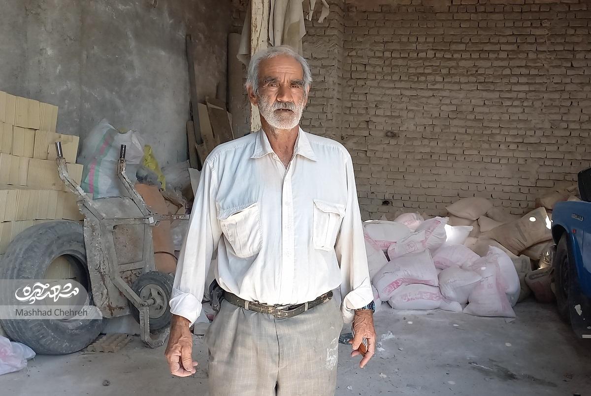 کوچه‌ای از قلعه عطار در بلال