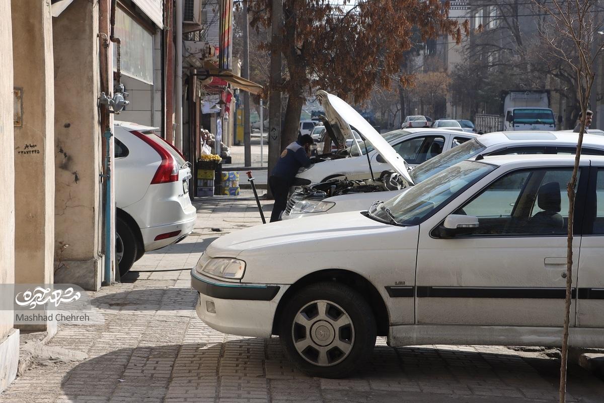 پروین اعتصامی، محله‌ای با نامی شاعرانه، اما فضایی تعمیرگاهی