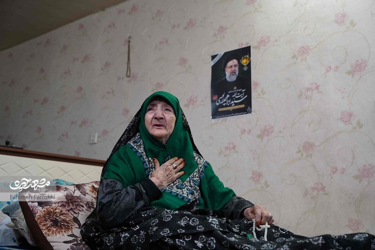 بی‌بی محله ایثارگران مادر رئیس جمهور بود