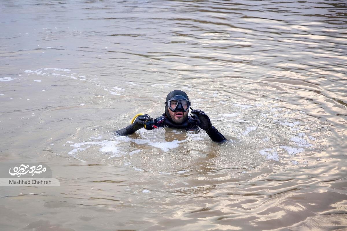 روایتهایی از تیم غواصی آتشنشانی مشهد در جریان سیل مشهد روایتهایی از تیم غواصی آتشنشانی مشهد در جریان سیل مشهد