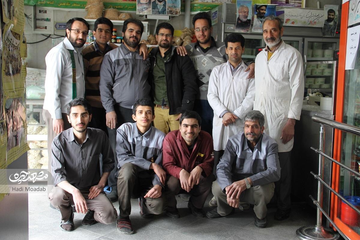 برکت زندگی لبنیاتی محله فرهنگیان از یمن روضه حضرت فاطمه(س) است