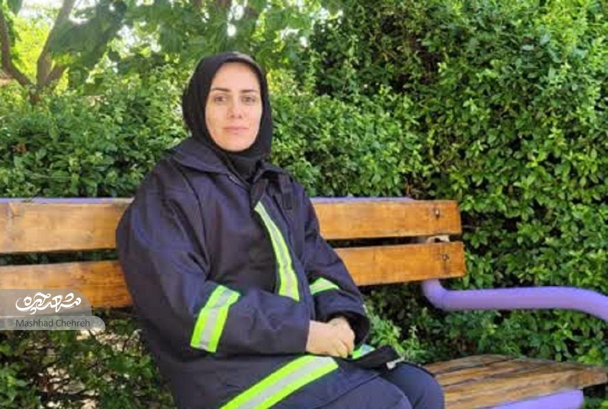 لحظات نفس‌گیر نجات یک زن به روایت بانوی آتش‌نشان