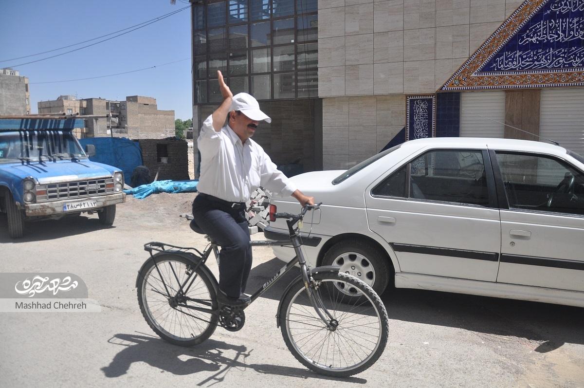 دوچرخهسواری به حسین پزشکی قرهچه آرامش و سلامتی را هدیه داده است دوچرخهسواری به حسین پزشکی قرهچه آرامش و سلامتی را هدیه داده است