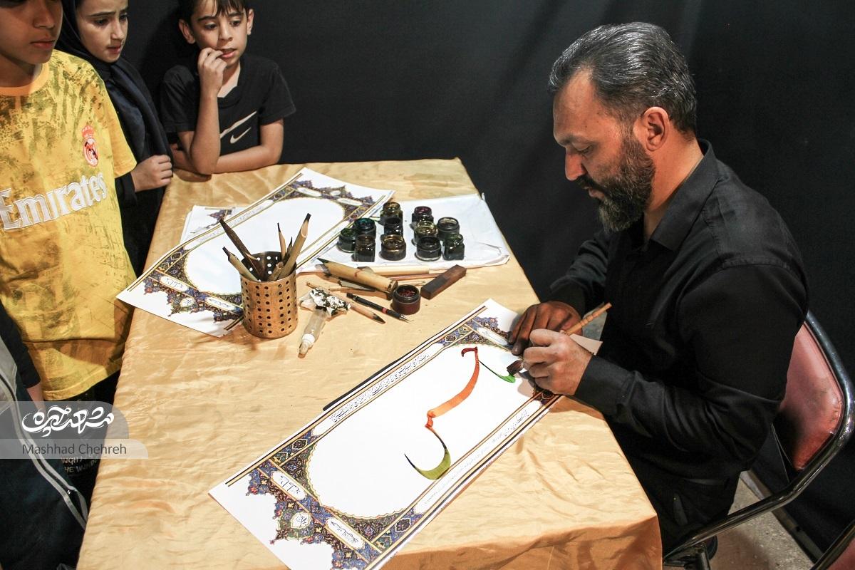 موکب مجتمع فرهنگی امامزمان(عج) این روزها پذیرای عزاداران حسینی است موکب مجتمع فرهنگی امامزمان(عج) این روزها پذیرای عزاداران حسینی است
