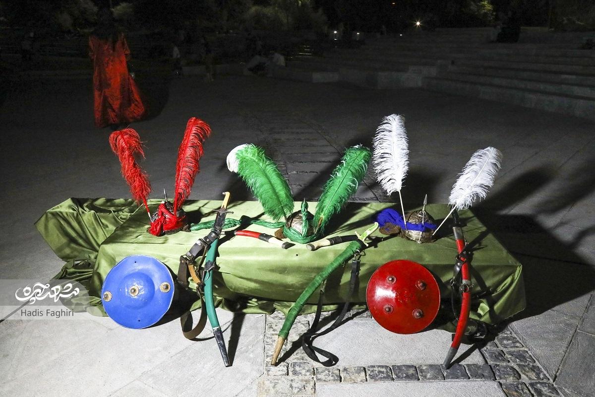 نمایش تعزیه‌خوانی در بوستان برکت