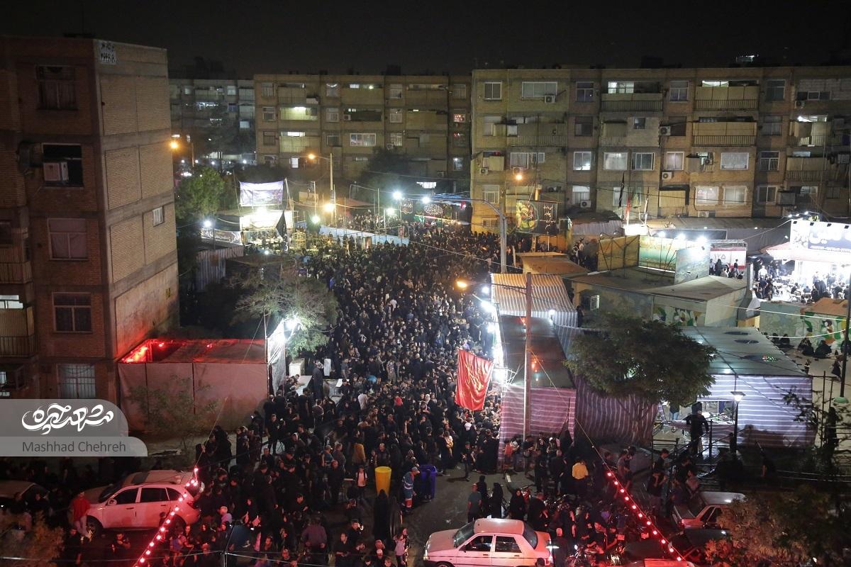 عزاداری در شهرک عربها با طعم قهوه عربی عزاداری در شهرک عربها با طعم قهوه عربی