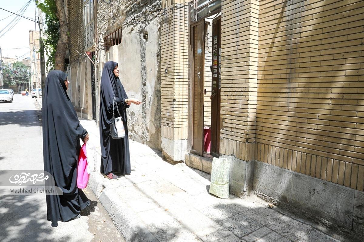 ایثار بانوان مسجدی محله برای یاریِ نیازمندان