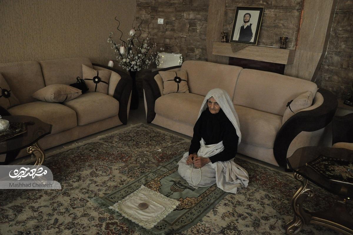 مصطفی ابراهیمی ورکیانی ندبه خوان جبهه‌های جنگ بود