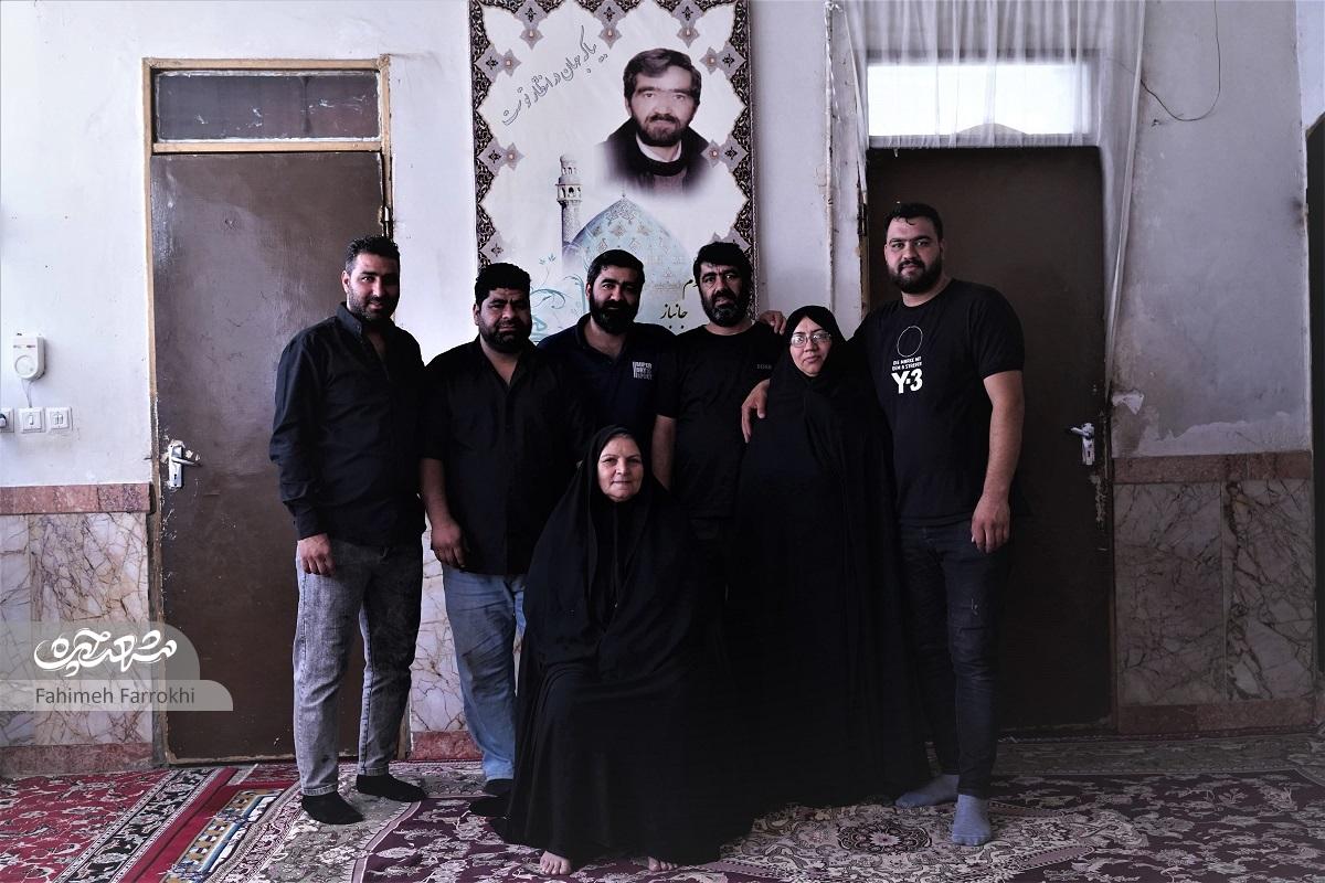 همسر مرحوم حیدری مادر هیئت در شهرک شهیدباهنر است