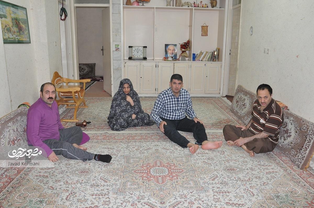 معلولیت ناگهانی ۴ فرزند رنگ شادی را از خانواده «قشنگ» گرفته است