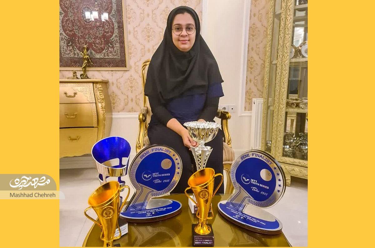 شش سال طلایی یکتا ادیبیان در مسابقات تنیس روی میز شش سال طلایی یکتا ادیبیان در مسابقات تنیس روی میز