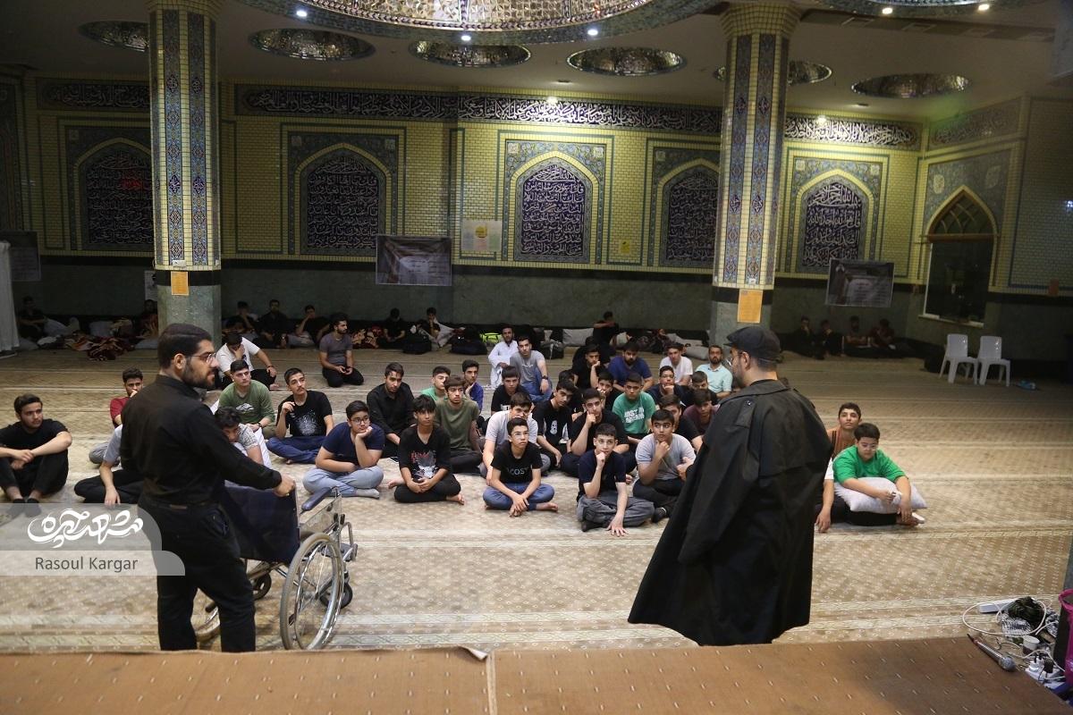 حسینیه بیت‌الجواد(ع) سال‌هاست برای اسکان زائران نوجوان آماده می‌شود