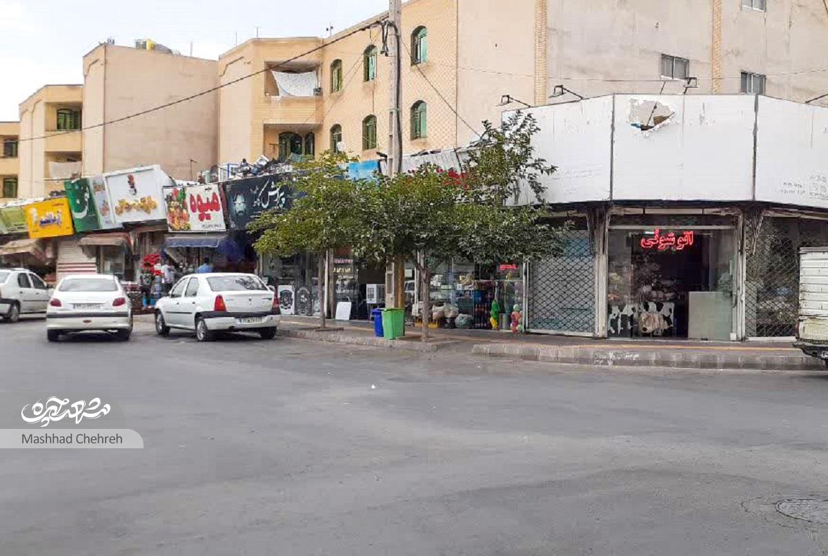 کوچه آپارتمان‌نشین‌ها