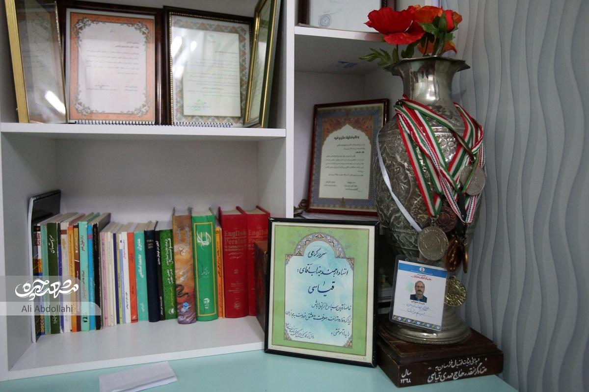 «سید مهدی قیاسی» نابغه فوتبال مشهد «سید مهدی قیاسی» نابغه فوتبال مشهد